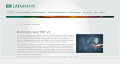 Desktop Screenshot of datamann.com